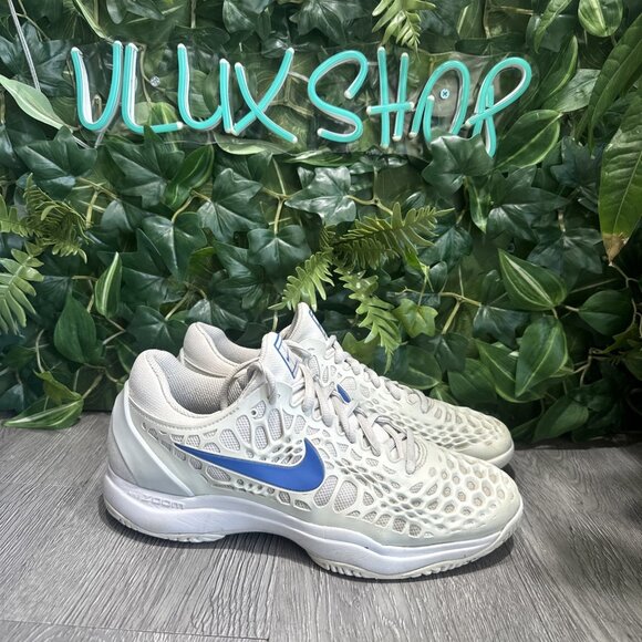 NIKE Mens Zoom Cage 3 Cool Grey Sneakers Shoes918193-044 Gray Blue Size 9 main image 8
